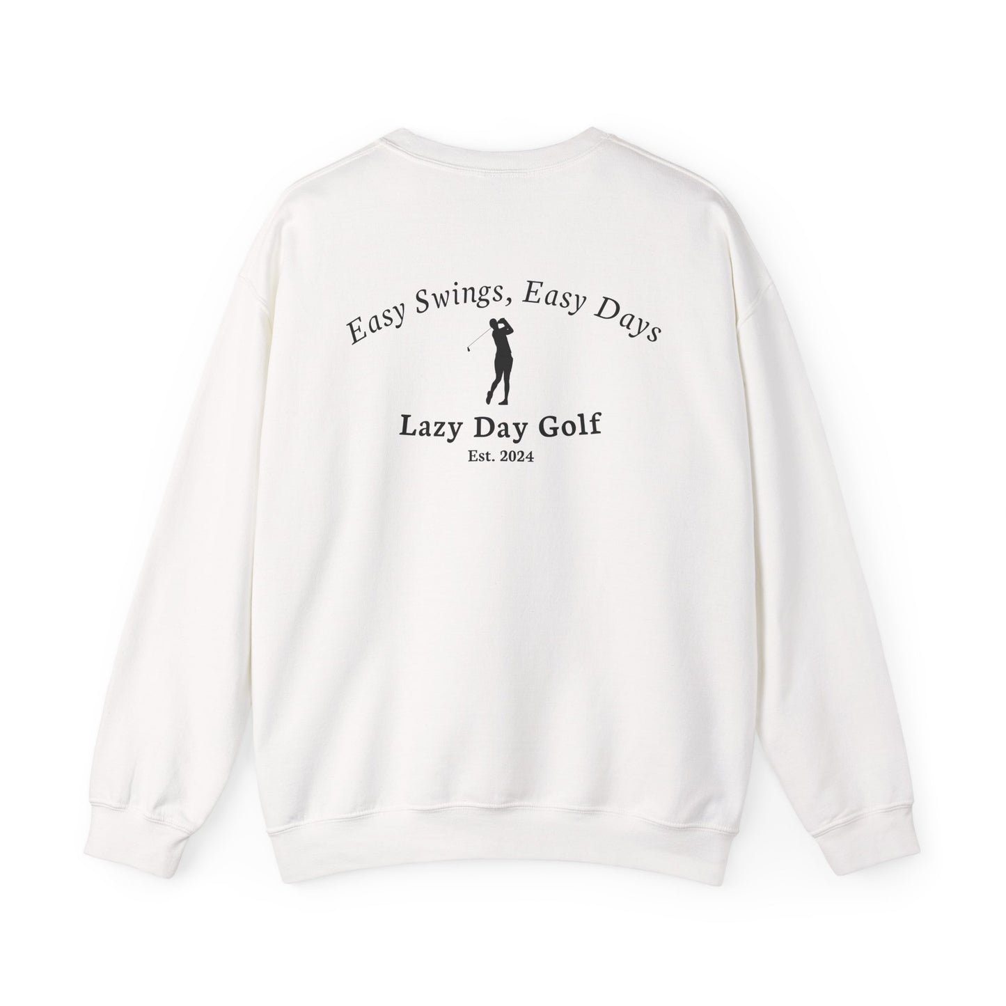 Copy of Lazy Day Golf Unisex Crewneck Sweatshirt - Chill Vibe for Golf Lovers