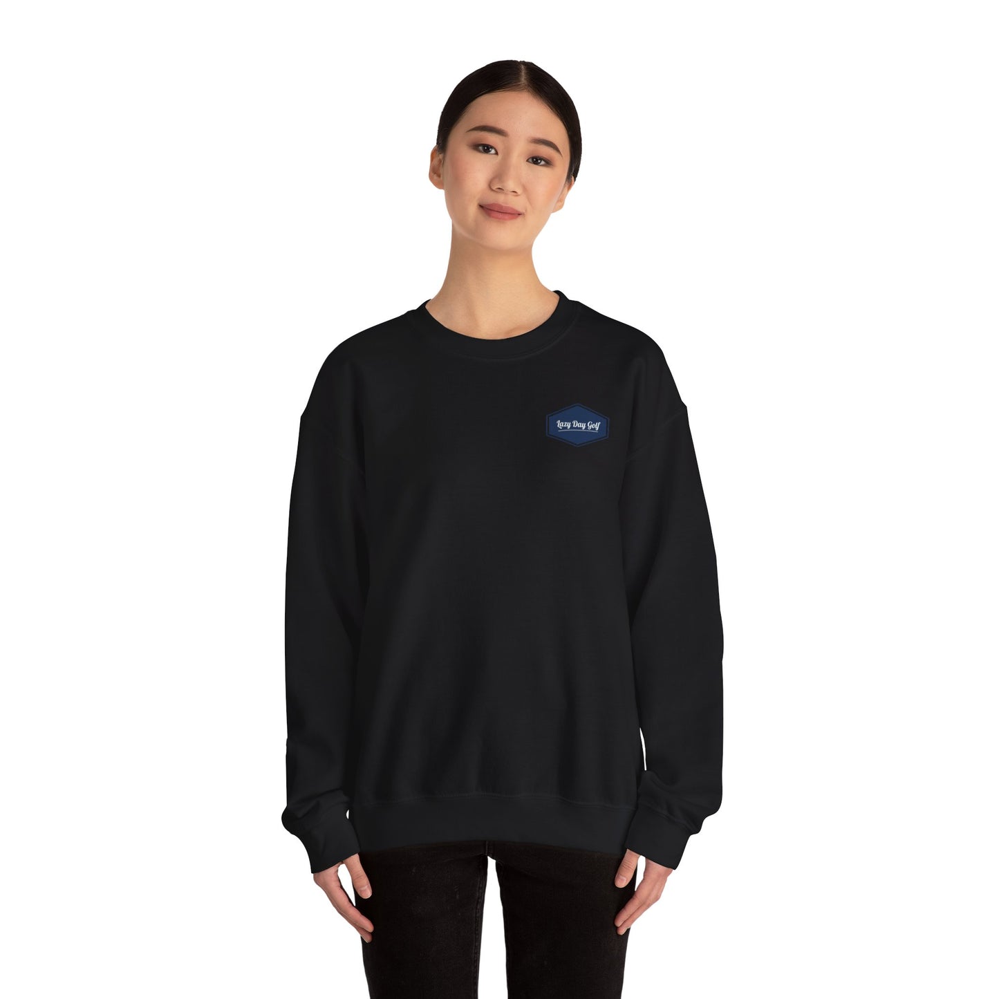 Lazy Day Golf Unisex Crewneck Sweatshirt - Chill Vibe for Golf Lovers