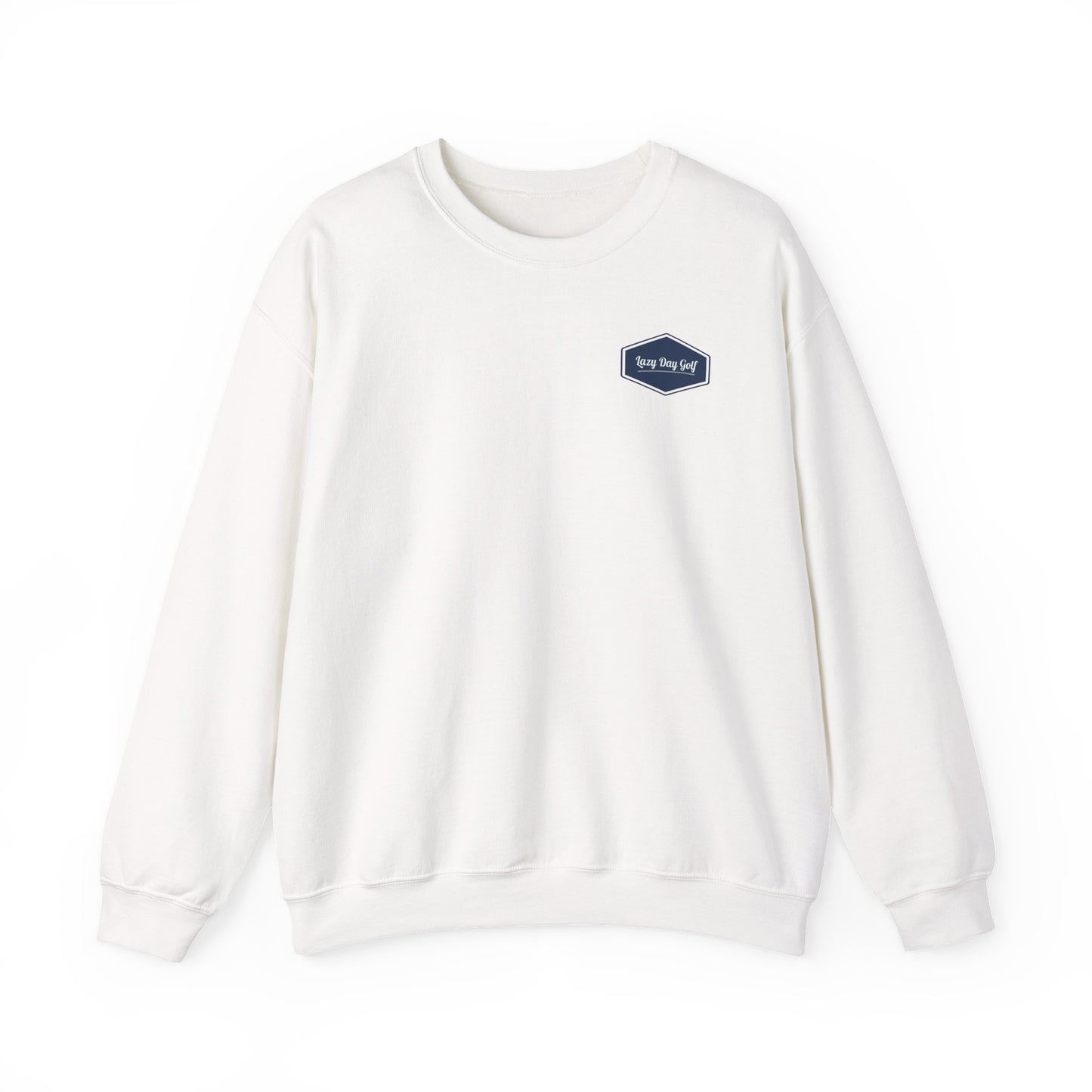 Lazy Day Golf Unisex Crewneck Sweatshirt - Chill Vibe for Golf Lovers