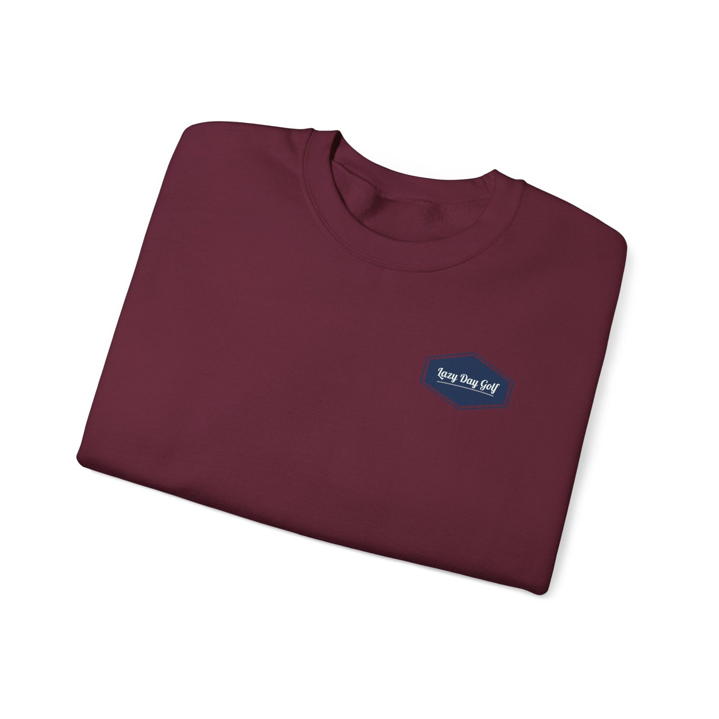 Lazy Day Golf Unisex Crewneck Sweatshirt - Chill Vibe for Golf Lovers