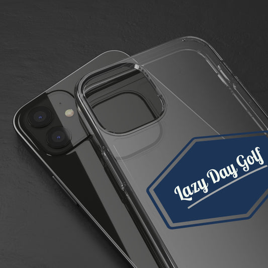 Lazy Day Golf Clear Phone Case - Durable, Stylish Protector for Golf Enthusiasts