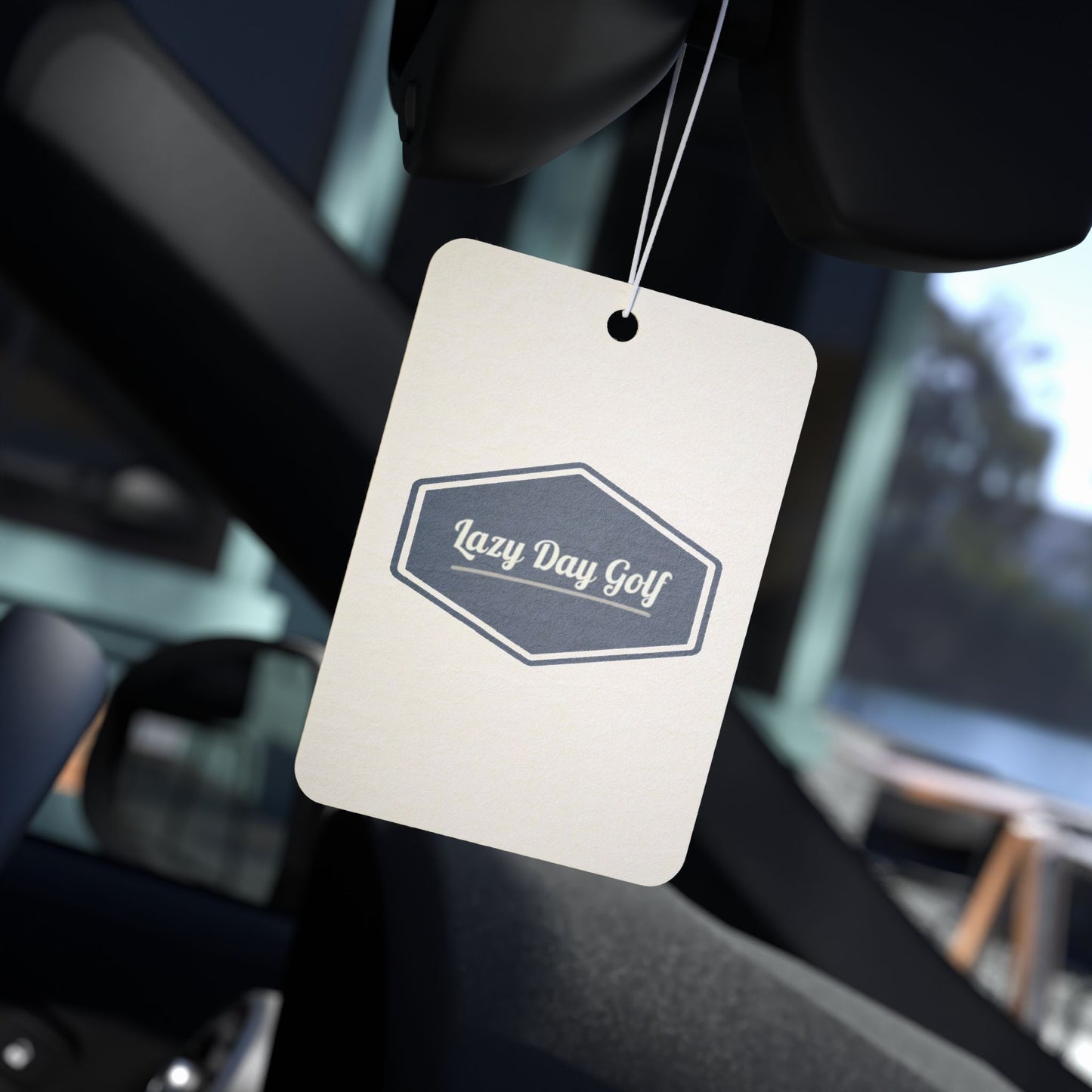 Lazy Day Golf Car Air Freshener | Relaxing Scent for Golf Lovers