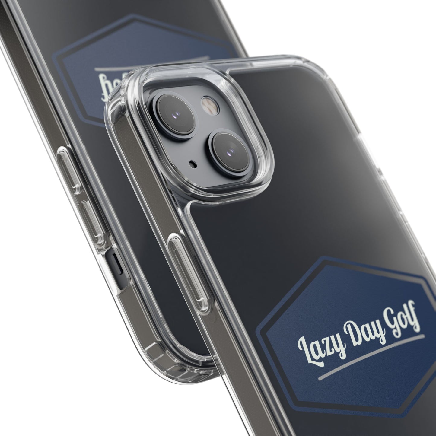 Lazy Day Golf Clear Phone Case - Durable, Stylish Protector for Golf Enthusiasts