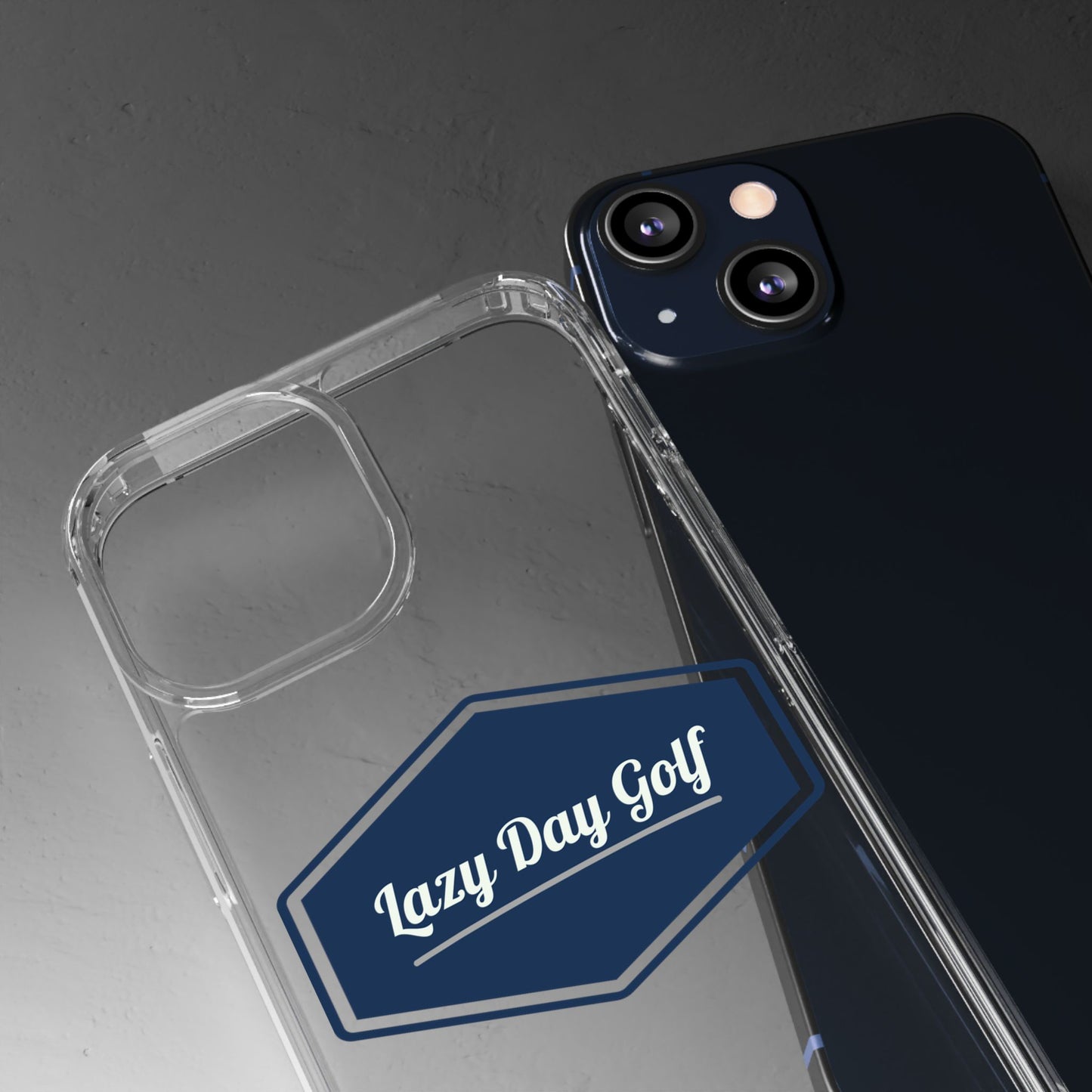 Lazy Day Golf Clear Phone Case - Durable, Stylish Protector for Golf Enthusiasts