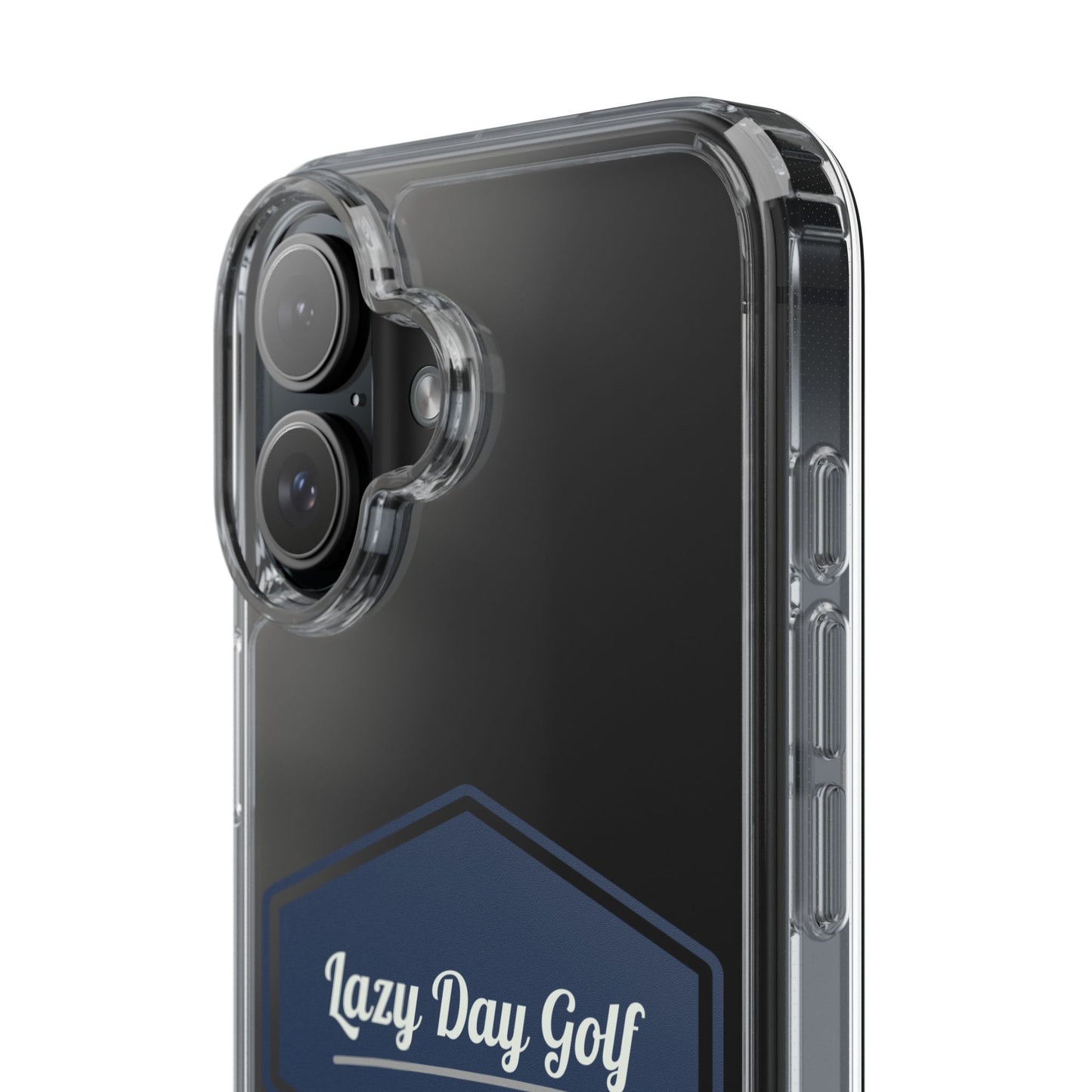 Lazy Day Golf Clear Phone Case - Durable, Stylish Protector for Golf Enthusiasts