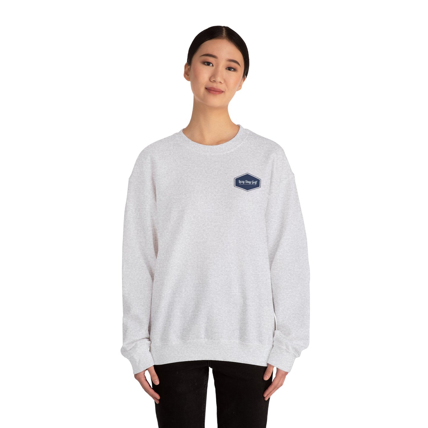 Lazy Day Golf Unisex Crewneck Sweatshirt - Chill Vibe for Golf Lovers