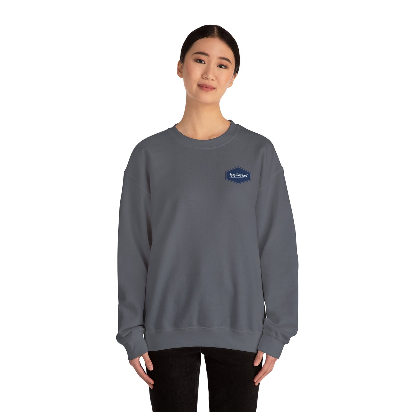 Lazy Day Golf Unisex Crewneck Sweatshirt - Chill Vibe for Golf Lovers