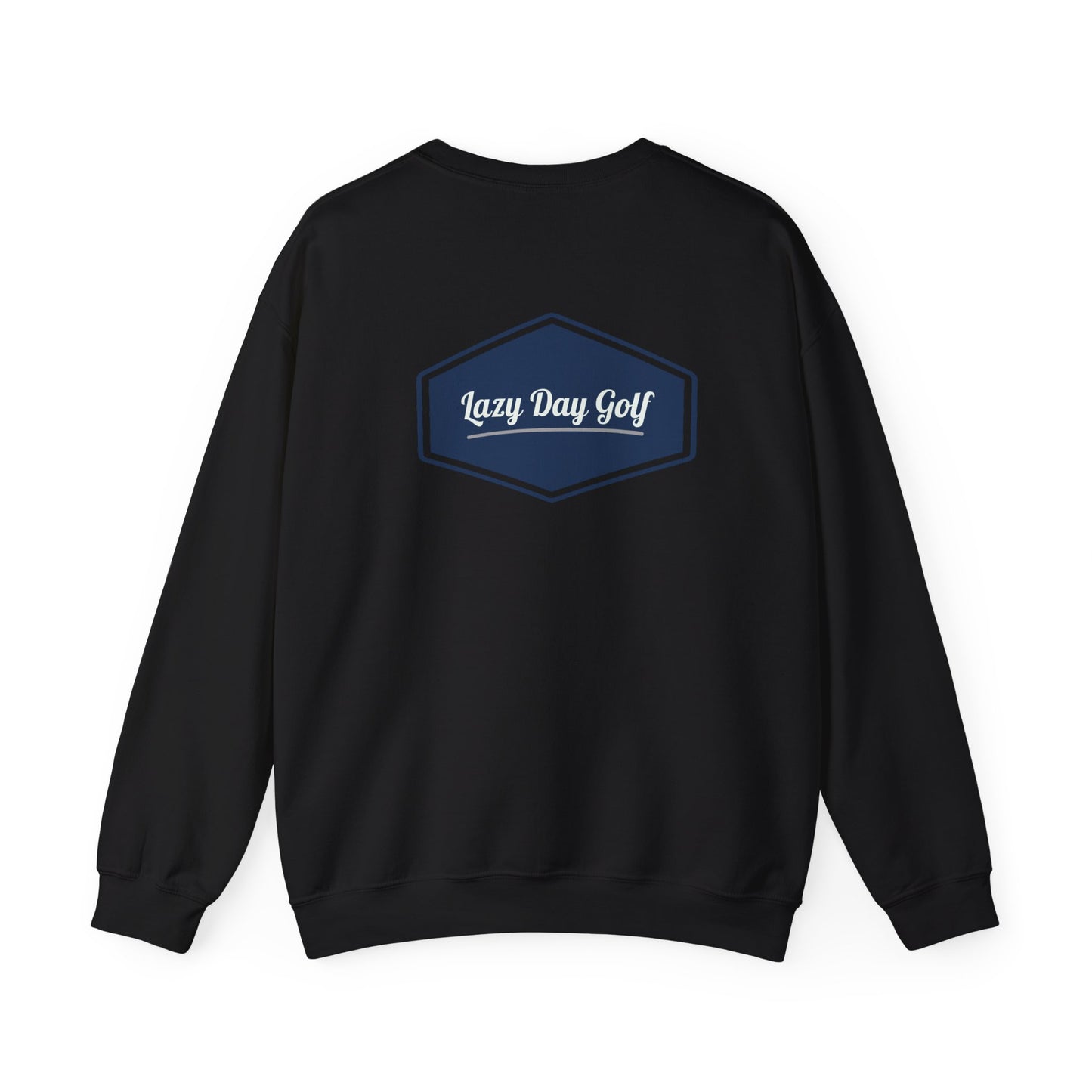Lazy Day Golf Unisex Crewneck Sweatshirt - Chill Vibe for Golf Lovers