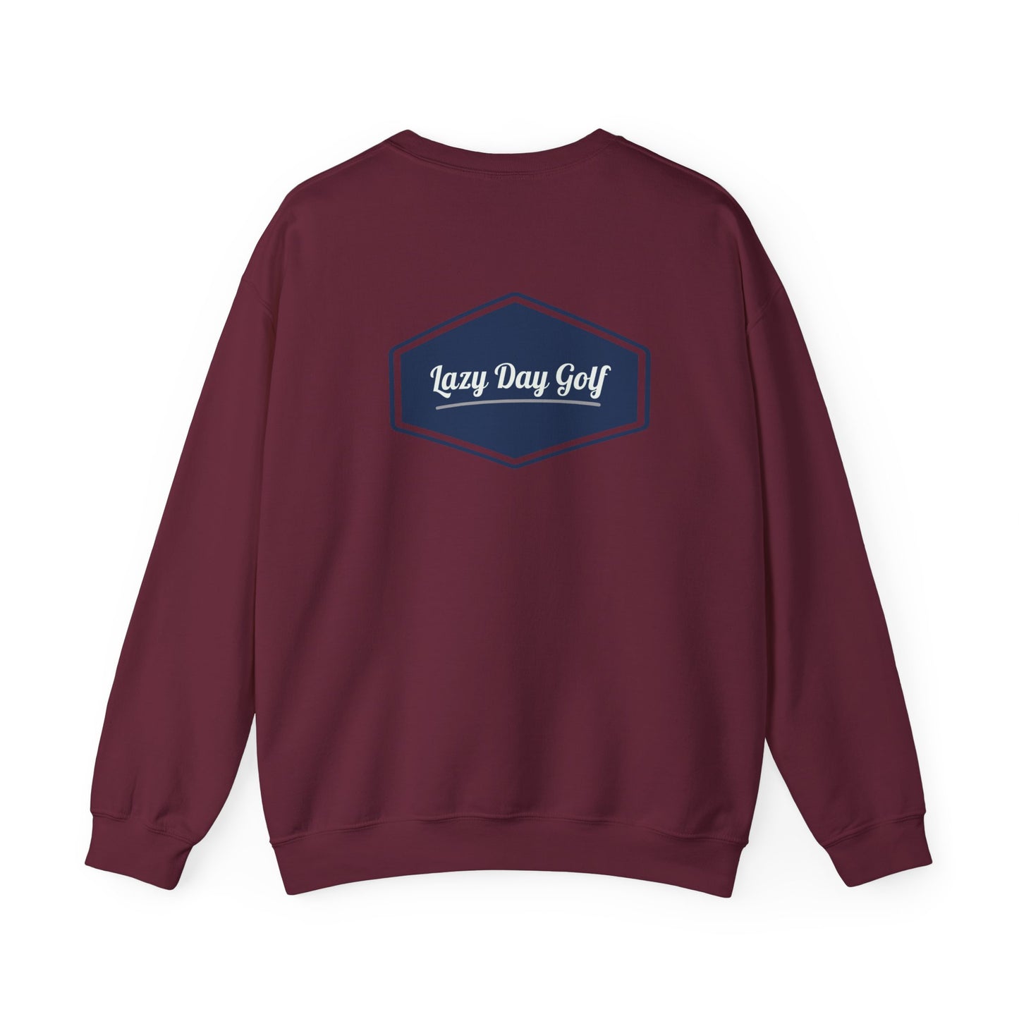 Lazy Day Golf Unisex Crewneck Sweatshirt - Chill Vibe for Golf Lovers
