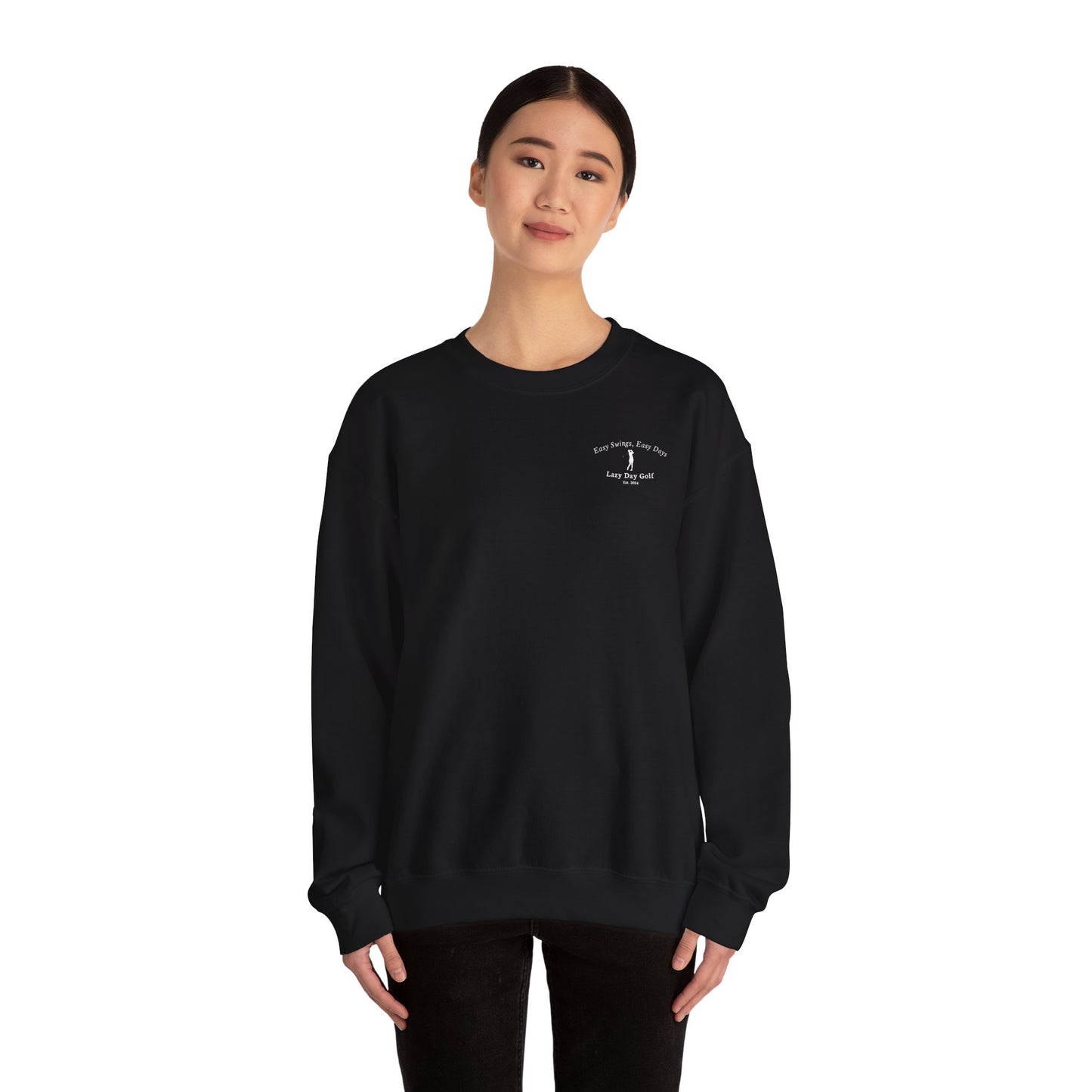 Copy of Lazy Day Golf Unisex Crewneck Sweatshirt - Chill Vibe for Golf Lovers
