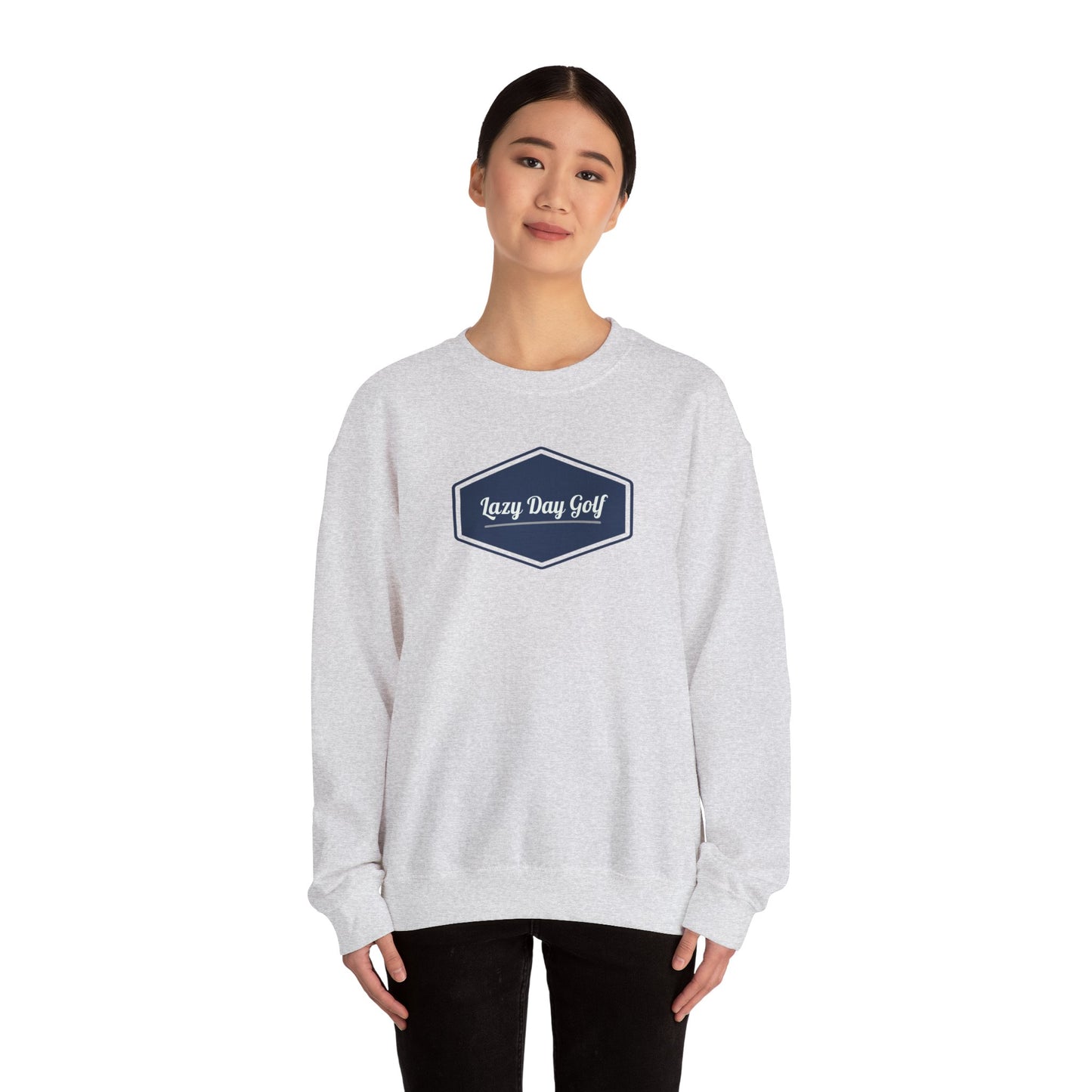 Lazy Day Golf Unisex Crewneck Sweatshirt - Chill Vibe for Golf Lovers