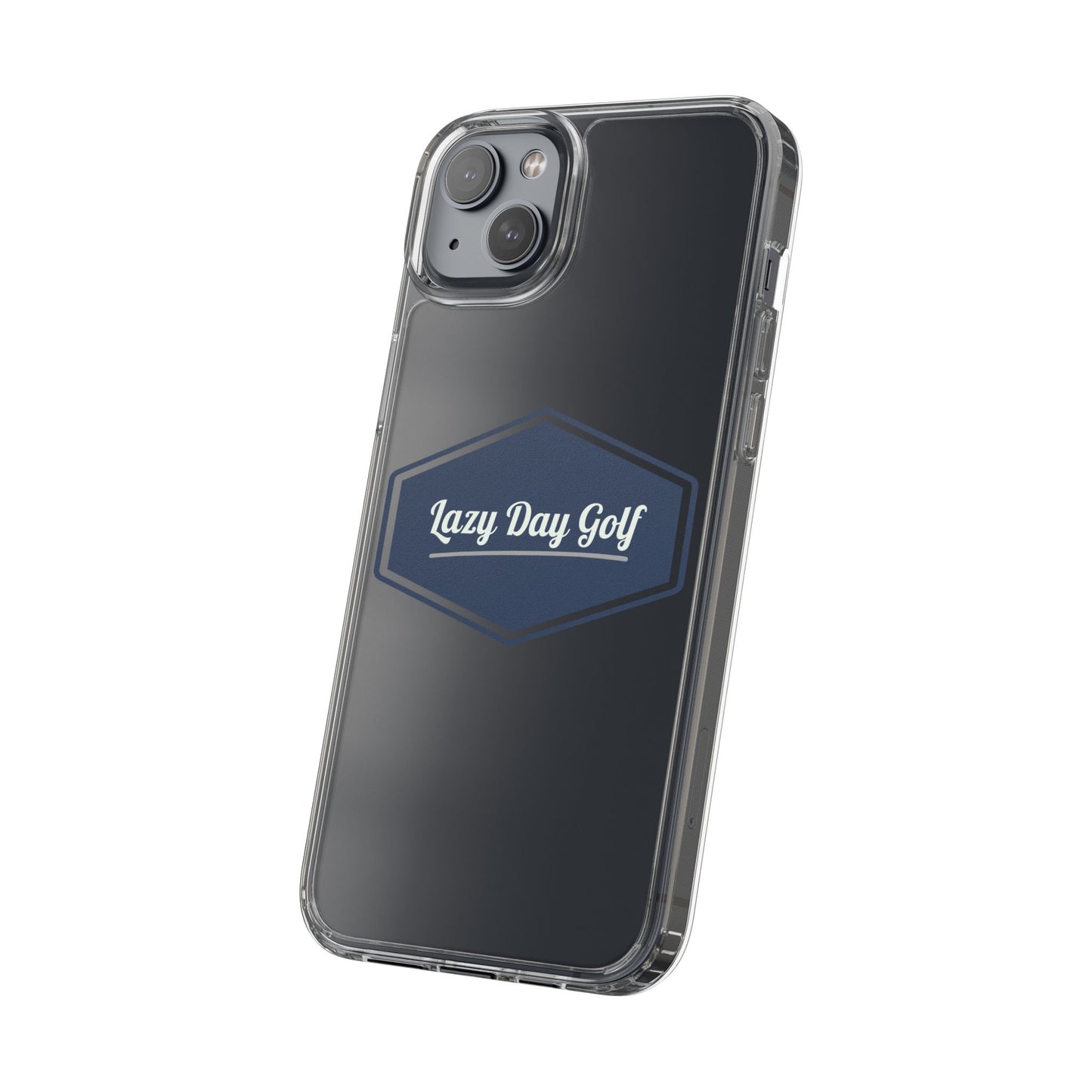 Lazy Day Golf Clear Phone Case - Durable, Stylish Protector for Golf Enthusiasts