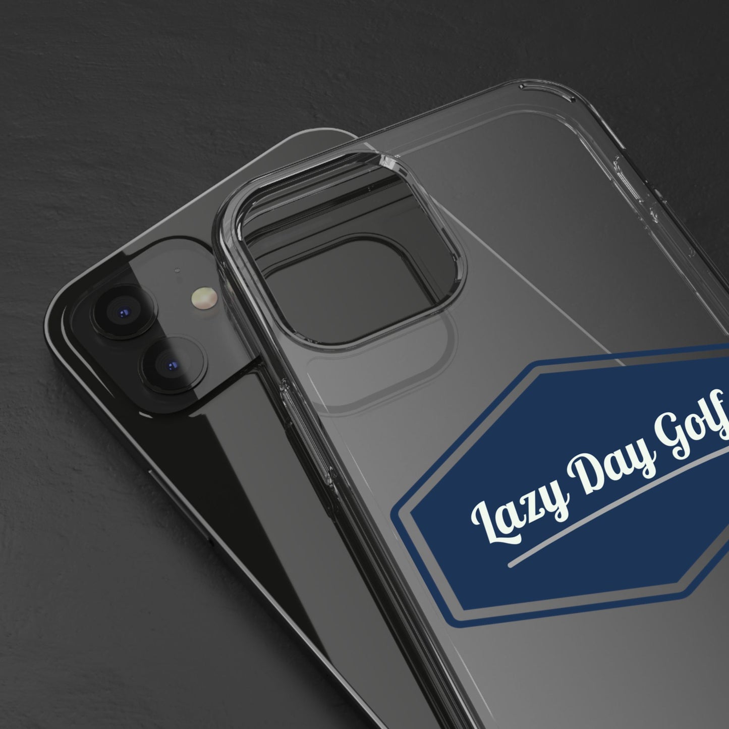 Lazy Day Golf Clear Phone Case - Durable, Stylish Protector for Golf Enthusiasts