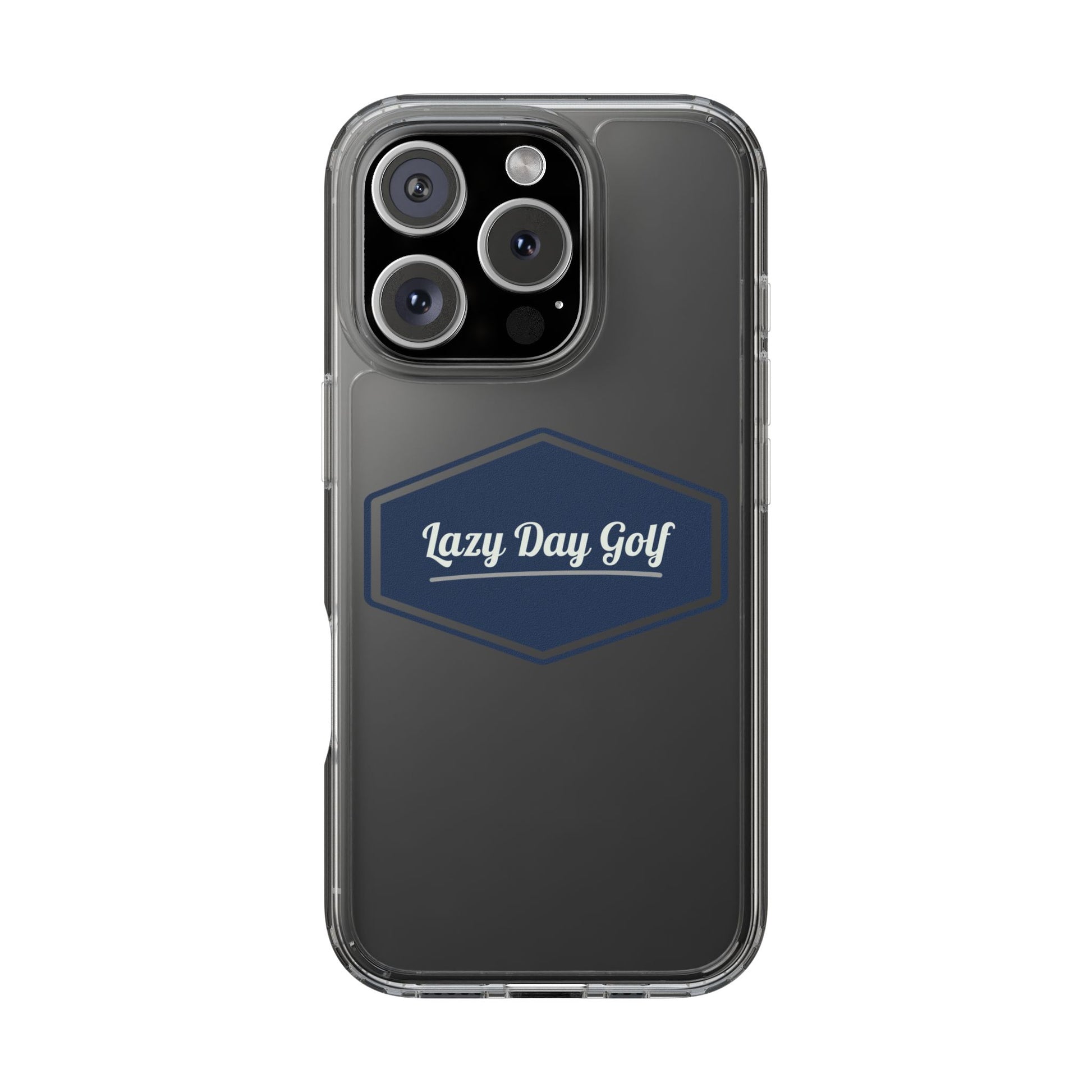 Lazy Day Golf Clear Phone Case Lazy Day Golf Clear Phone Case