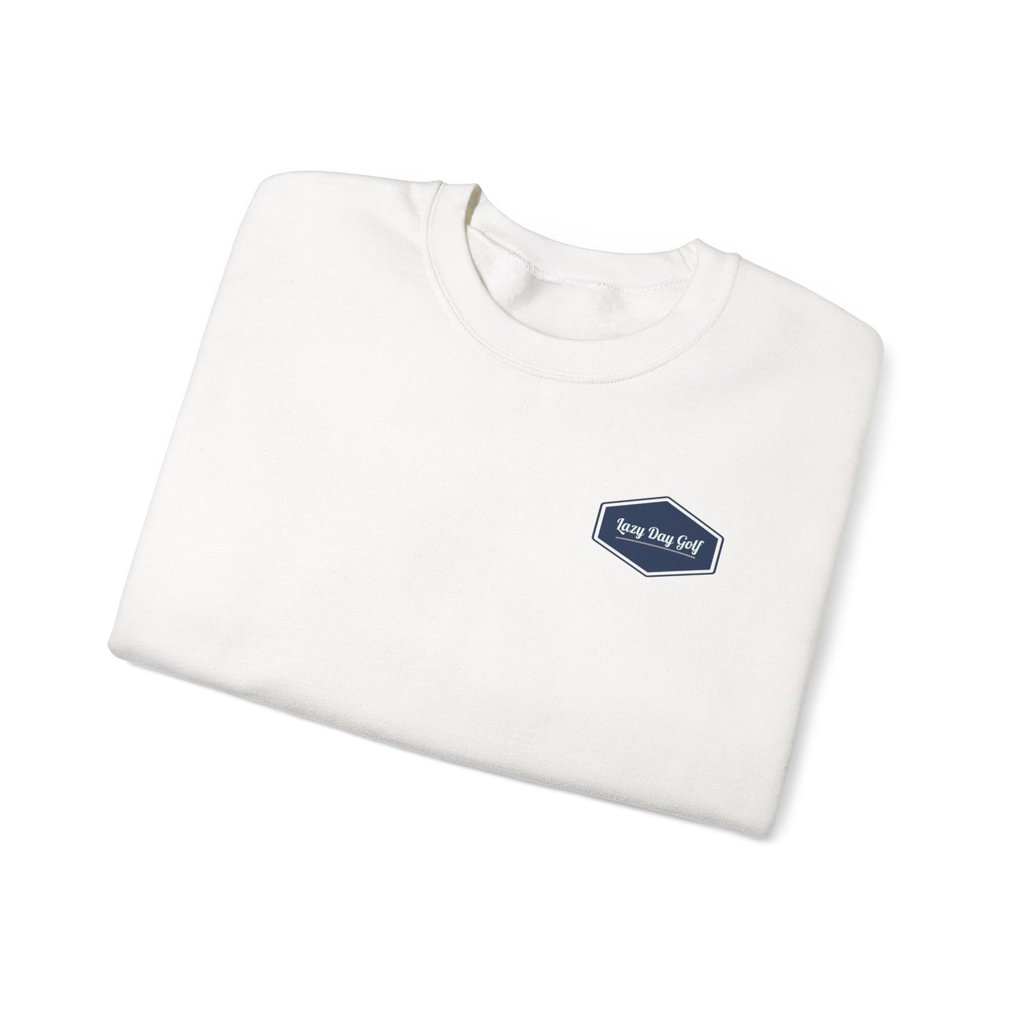 Lazy Day Golf Unisex Crewneck Sweatshirt - Chill Vibe for Golf Lovers