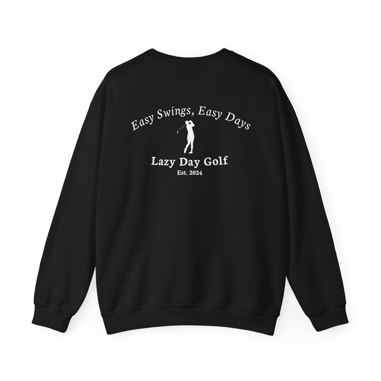Copy of Lazy Day Golf Unisex Crewneck Sweatshirt - Chill Vibe for Golf Lovers