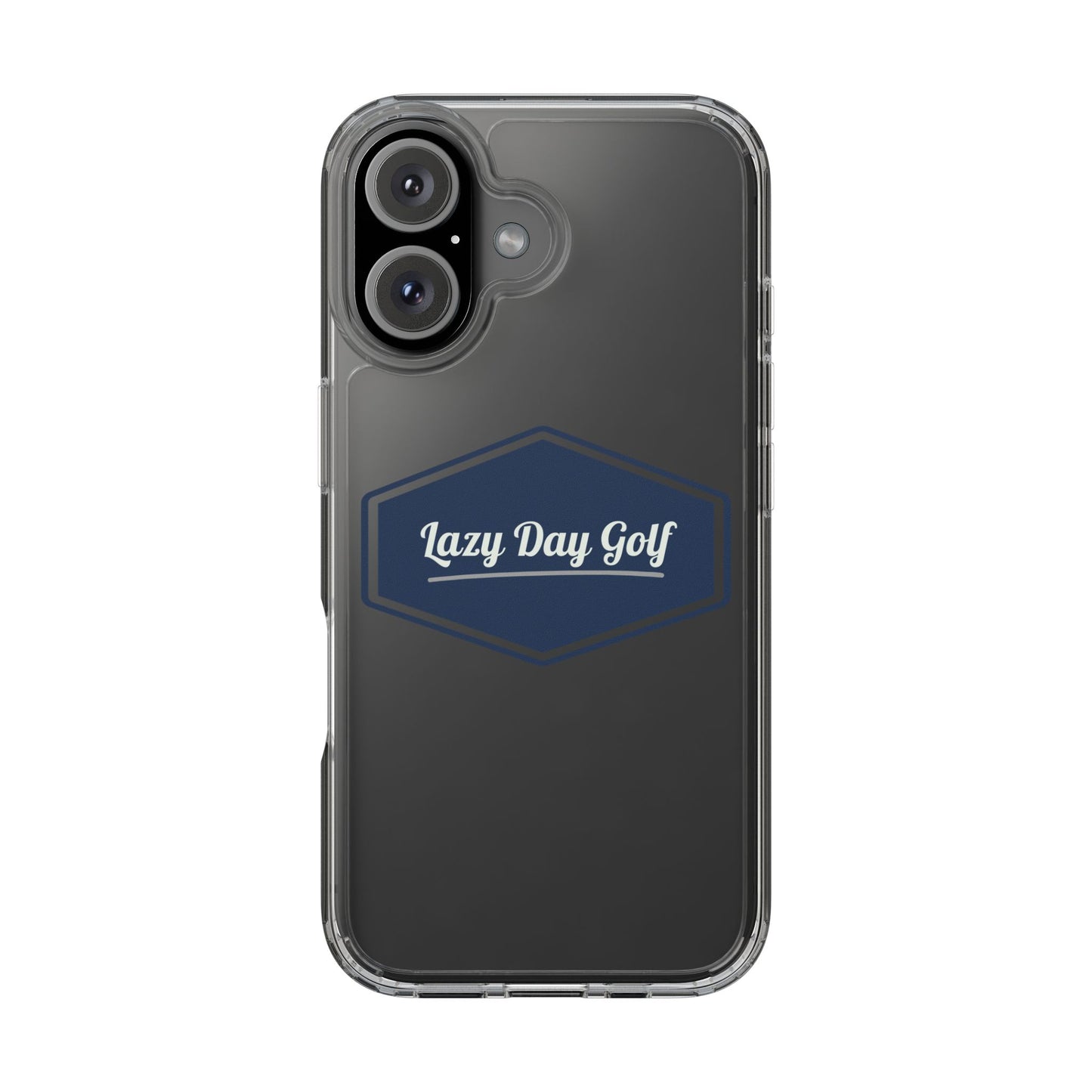 Lazy Day Golf Clear Phone Case - Durable, Stylish Protector for Golf Enthusiasts