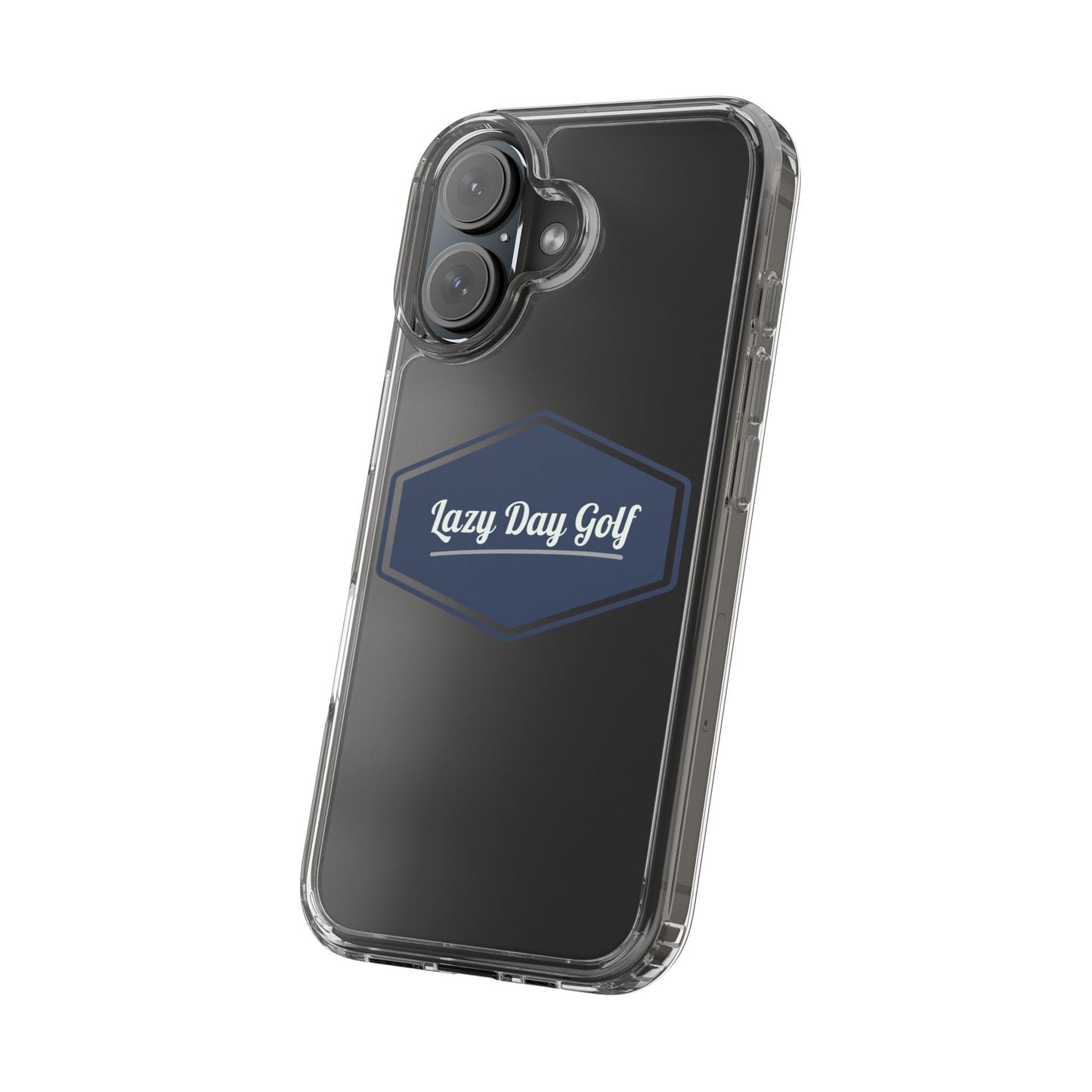 Lazy Day Golf Clear Phone Case - Durable, Stylish Protector for Golf Enthusiasts