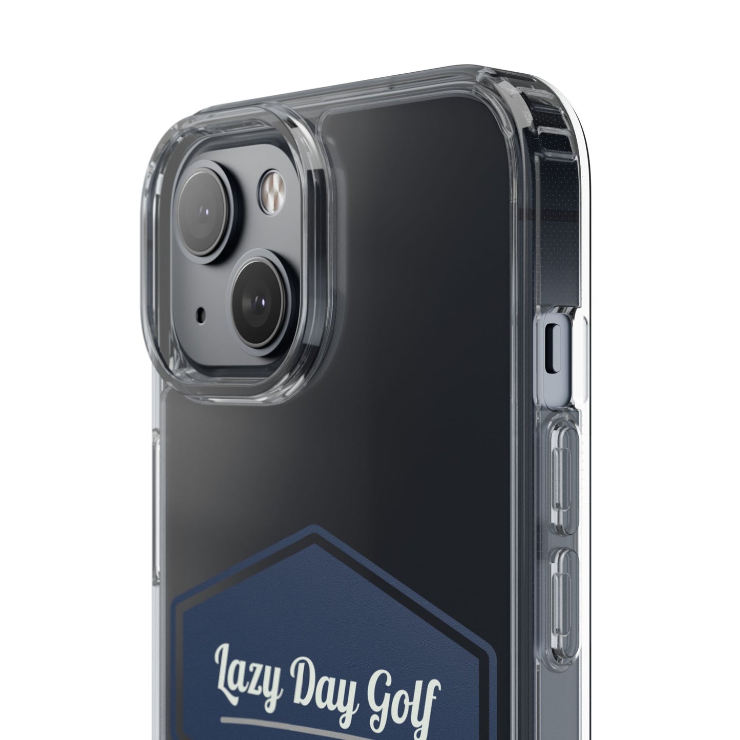 Lazy Day Golf Clear Phone Case - Durable, Stylish Protector for Golf Enthusiasts