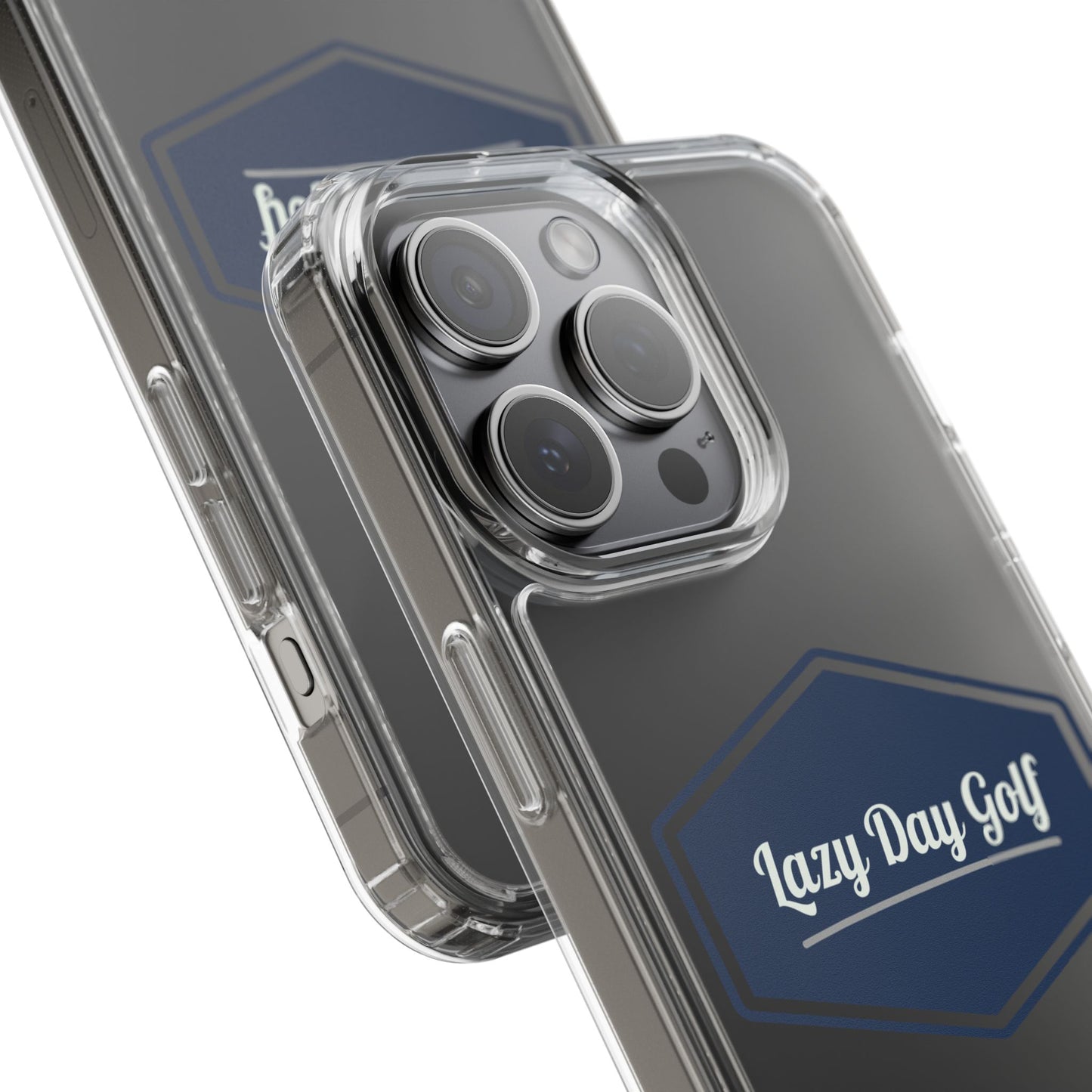 Lazy Day Golf Clear Phone Case - Durable, Stylish Protector for Golf Enthusiasts