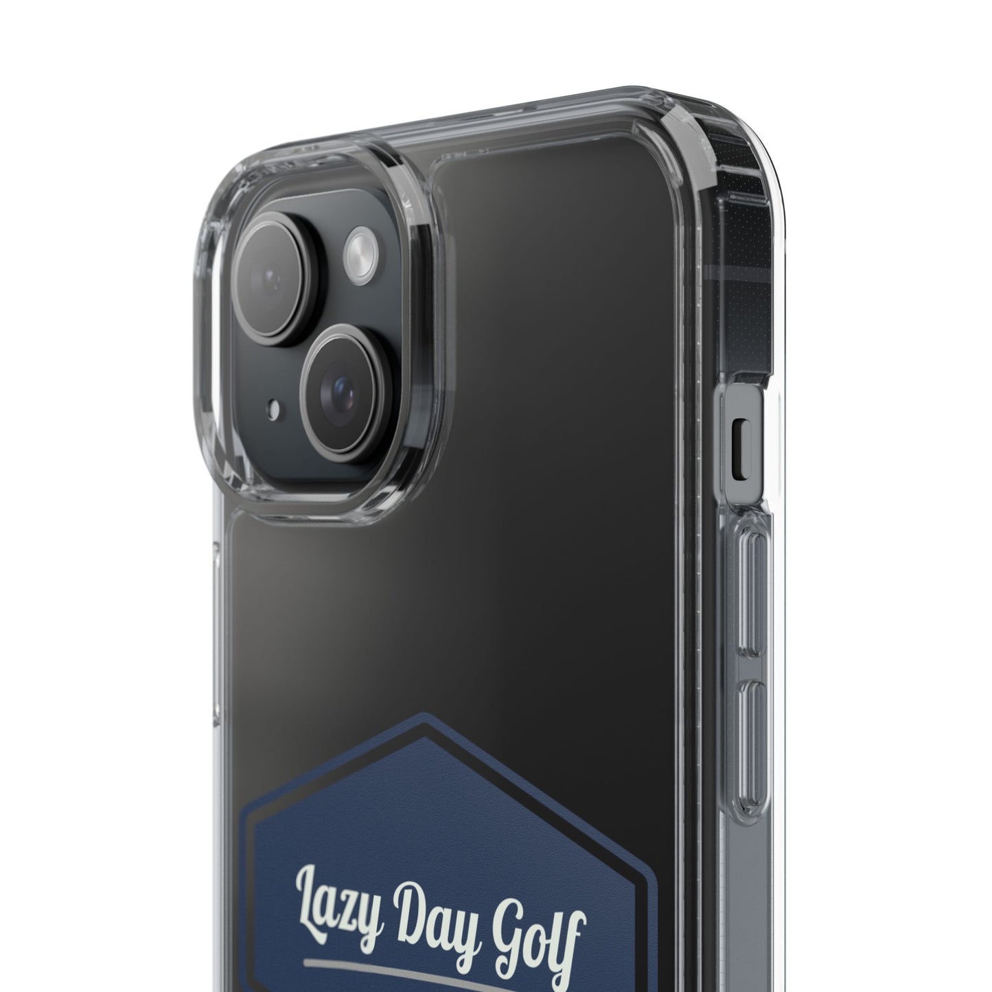 Lazy Day Golf Clear Phone Case - Durable, Stylish Protector for Golf Enthusiasts