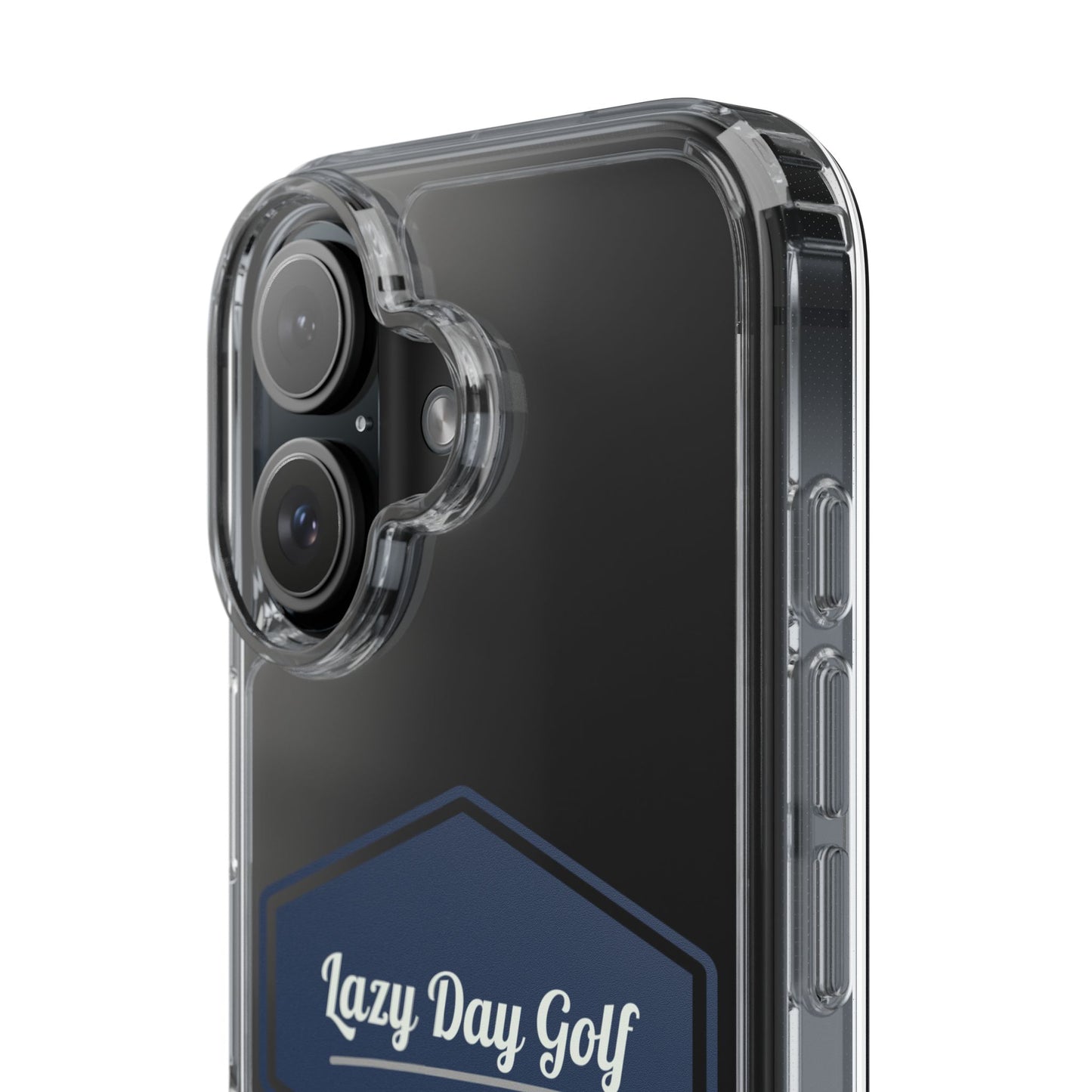 Lazy Day Golf Clear Phone Case - Durable, Stylish Protector for Golf Enthusiasts