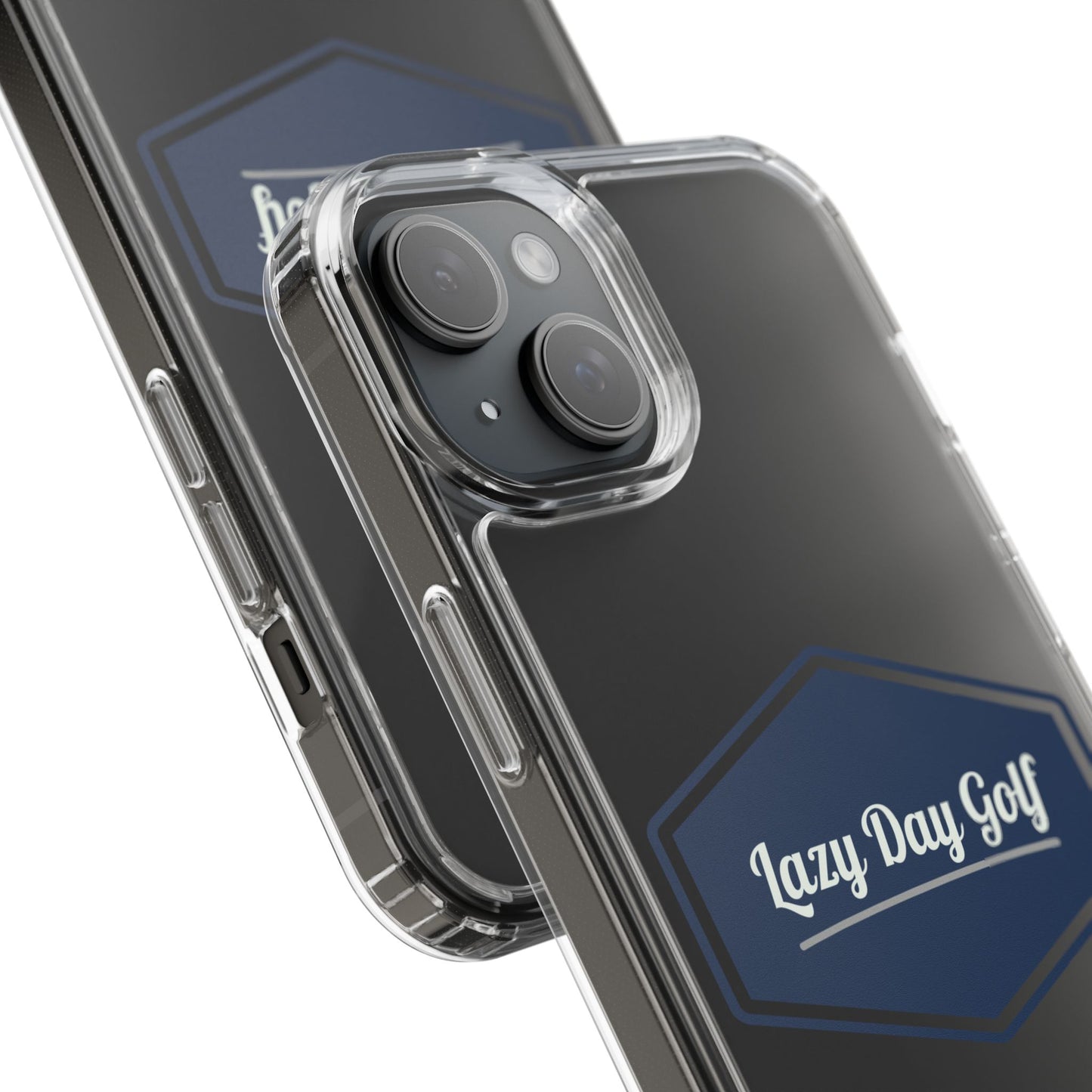 Lazy Day Golf Clear Phone Case - Durable, Stylish Protector for Golf Enthusiasts