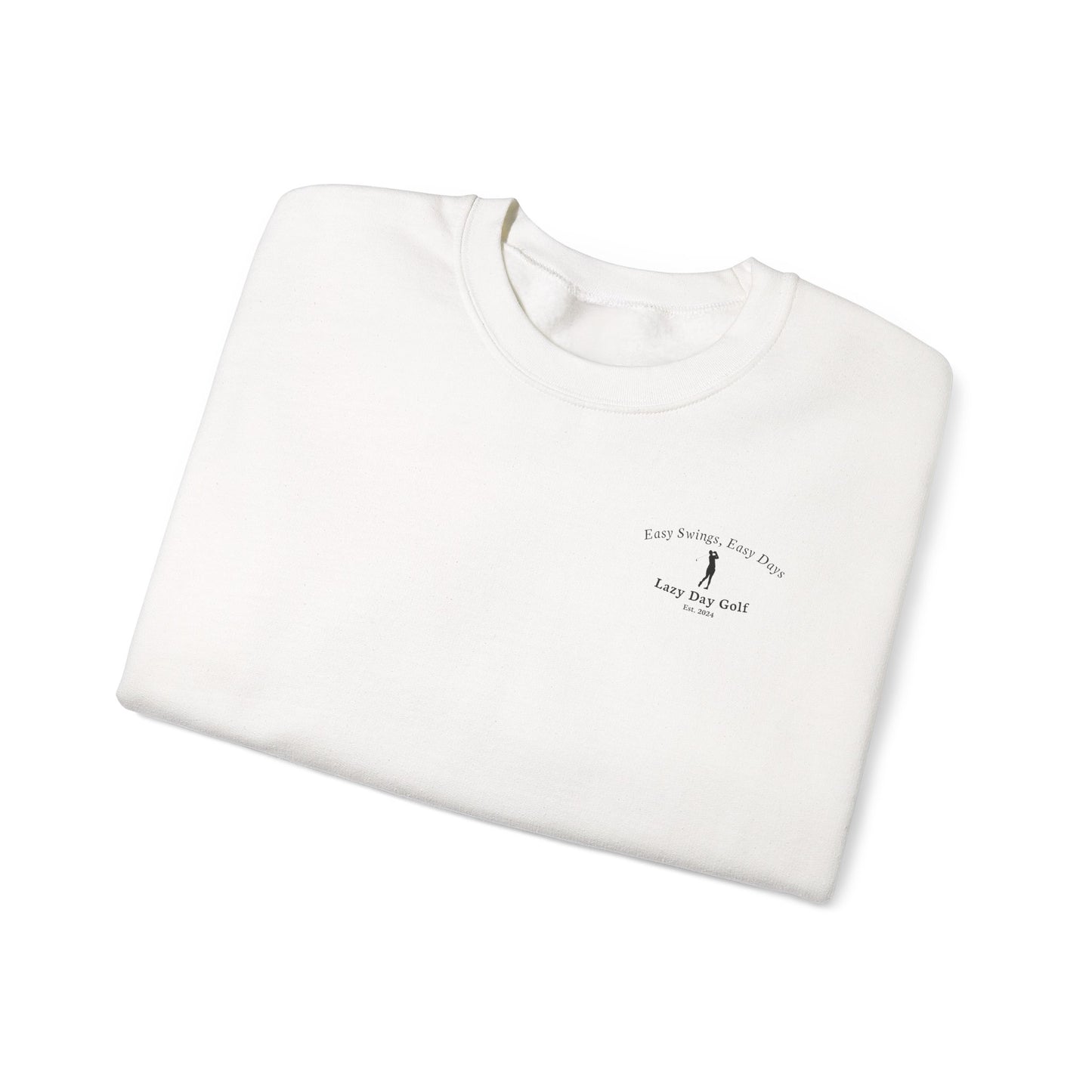 Copy of Lazy Day Golf Unisex Crewneck Sweatshirt - Chill Vibe for Golf Lovers
