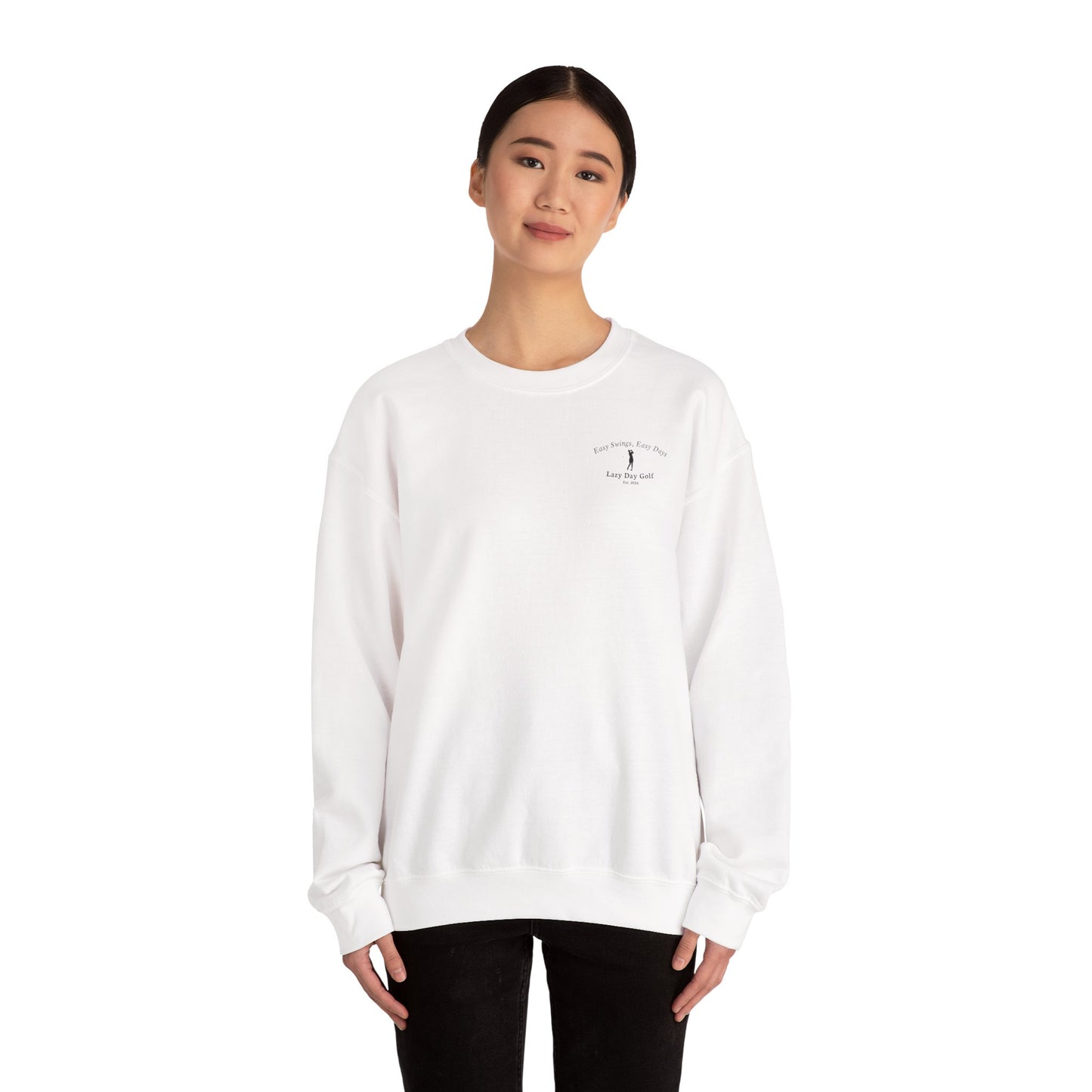 Copy of Lazy Day Golf Unisex Crewneck Sweatshirt - Chill Vibe for Golf Lovers