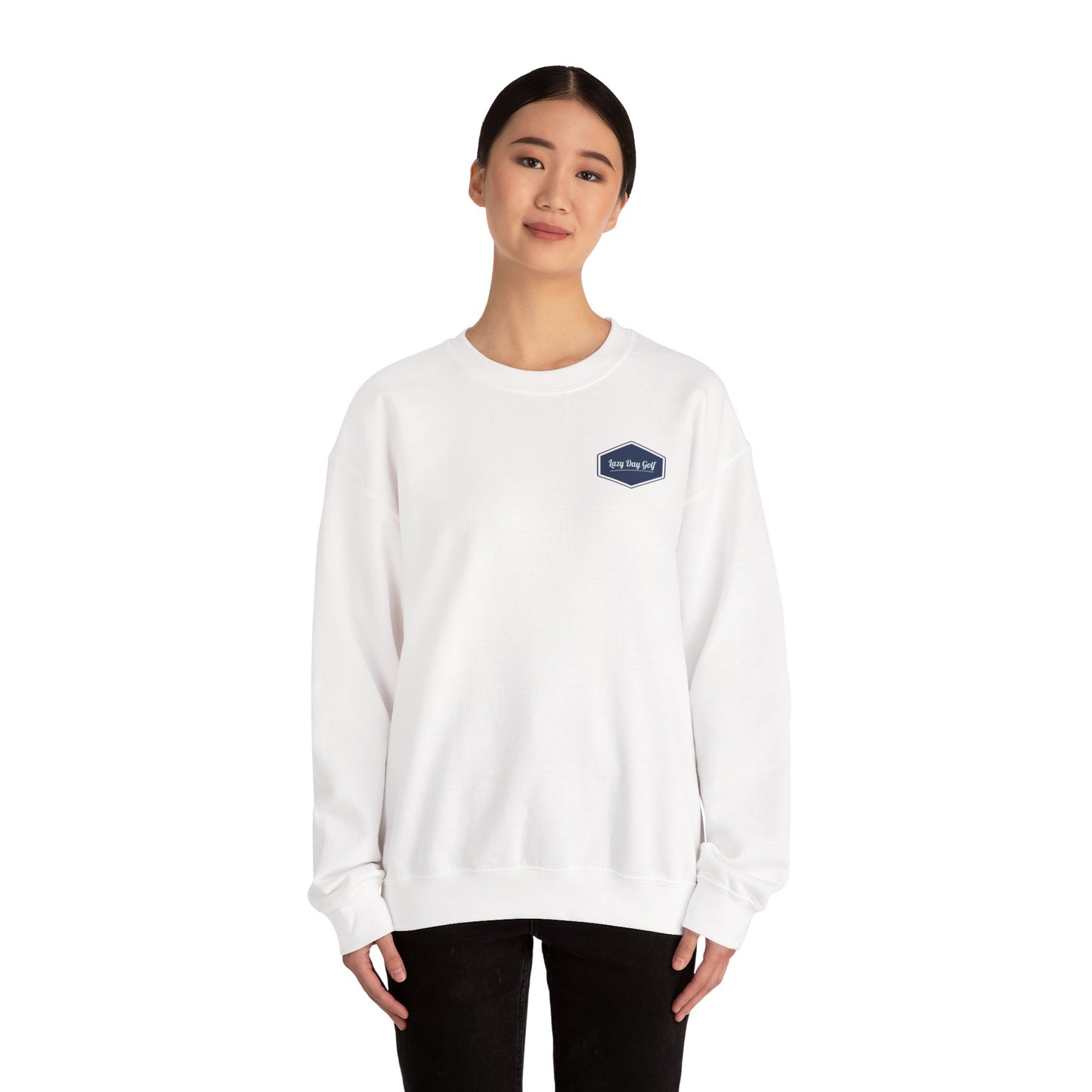 Lazy Day Golf Unisex Crewneck Sweatshirt - Chill Vibe for Golf Lovers